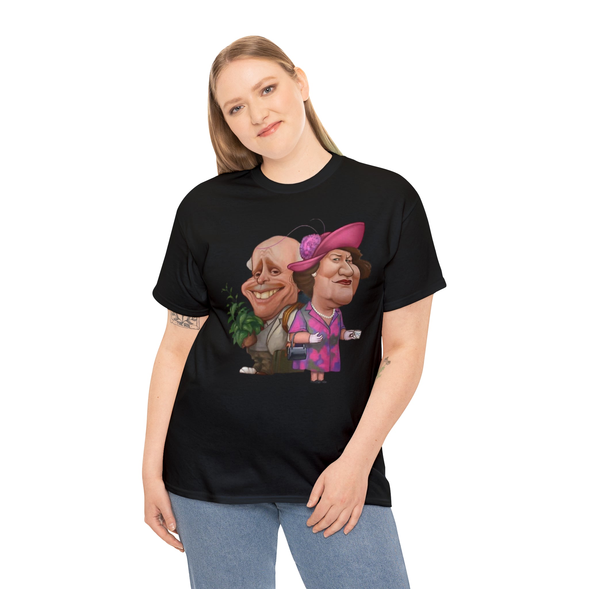 Keeping Up Appearances 90's TV Show-Unisex Heavy Cotton T-Shirt - Creations by Chris and Carlos